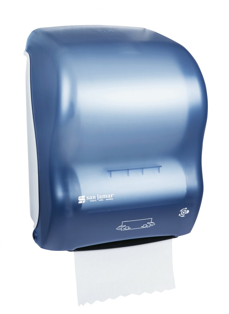 Handtuchrollenspender Autocut, Außenabrollung
