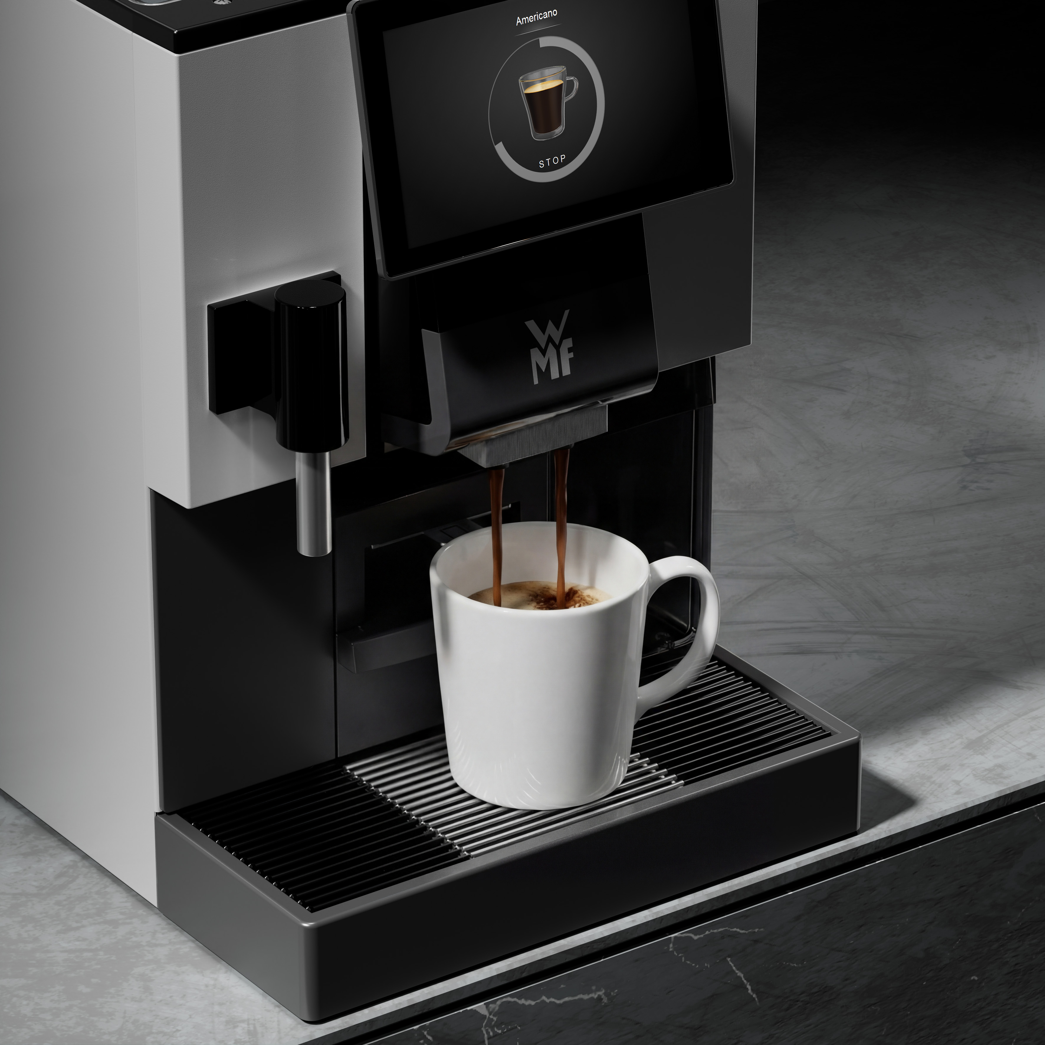 WMF Peak 50 Kaffeevollautomat Topping